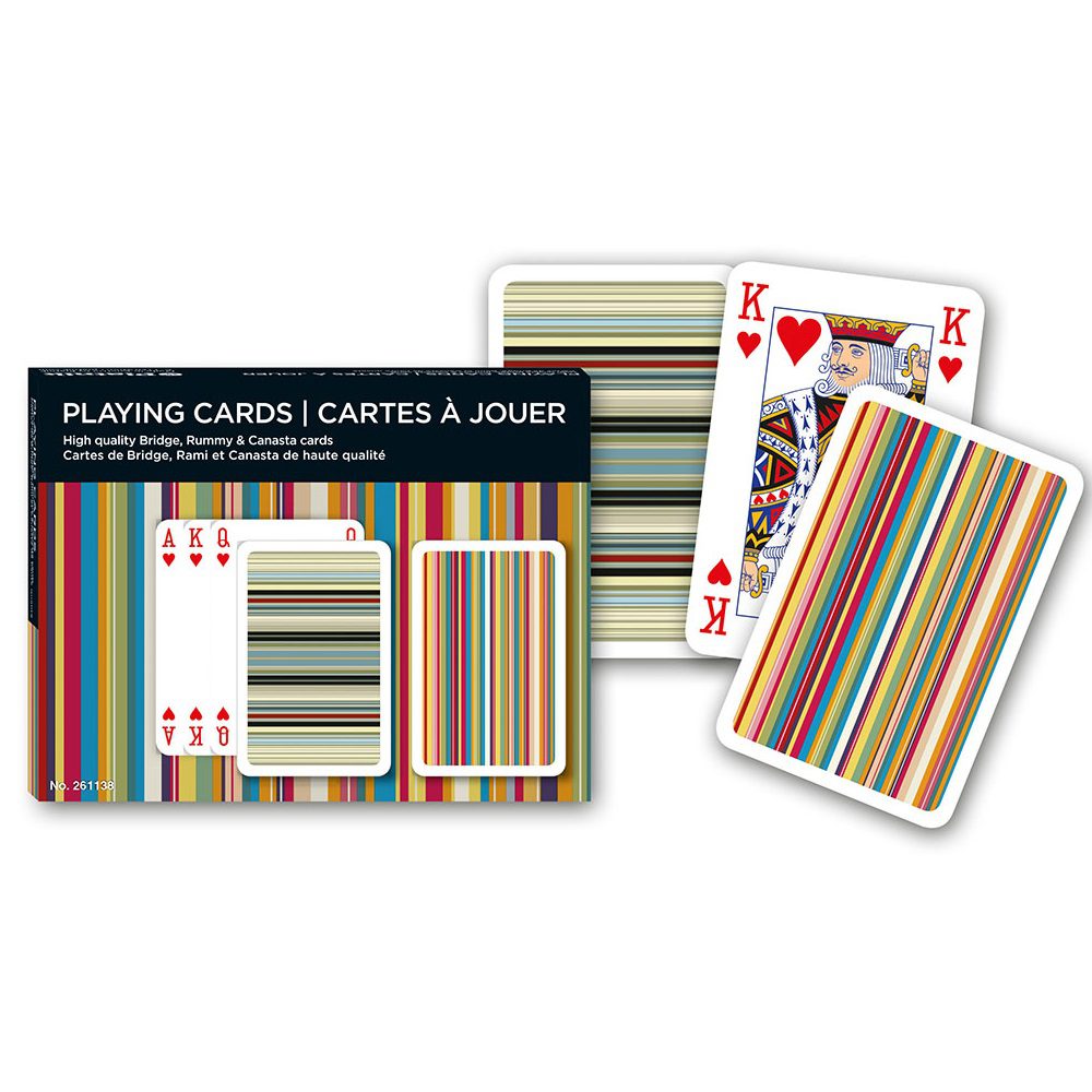 Playing Cards - Double - Stripes