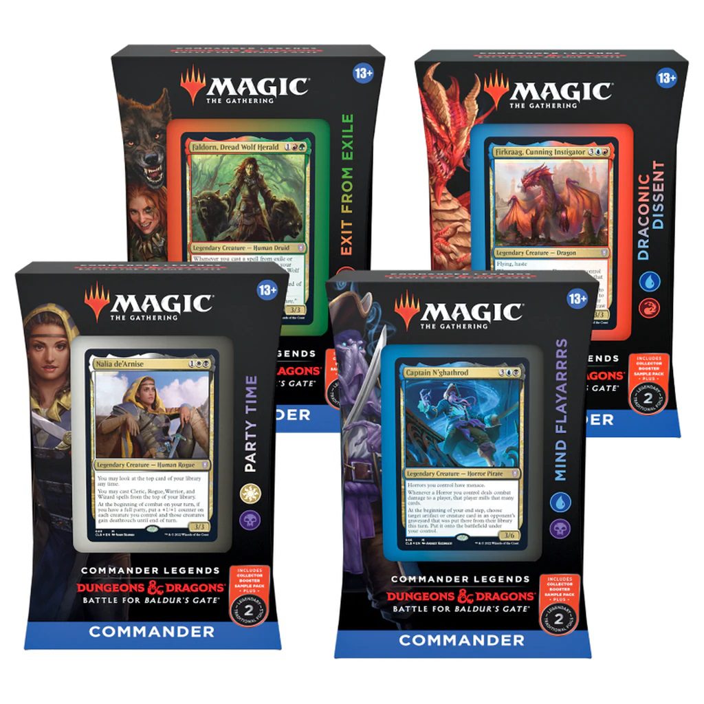 MTG Commander Legends Battle for Baldurs Gate Commander Deck (Set