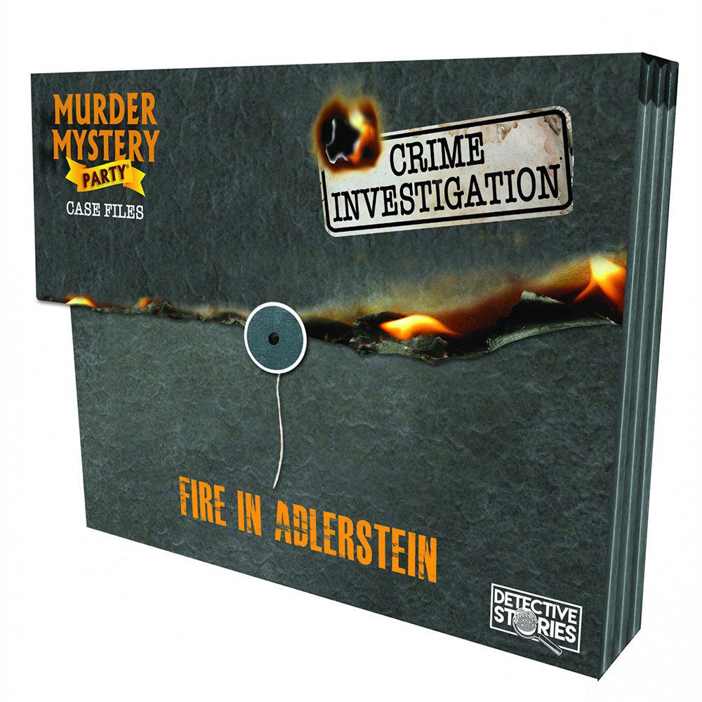 Murder Mystery Case Files - Unsolved Crimes: Fire in Adlerstein
