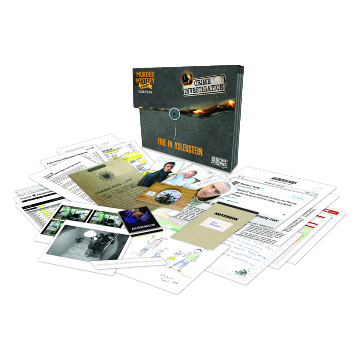 Murder Mystery Case Files - Unsolved Crimes: Fire in Adlerstein - Image 2