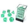 Dice Set - 4-20 - Borealis Light Green/Gold - Image 2
