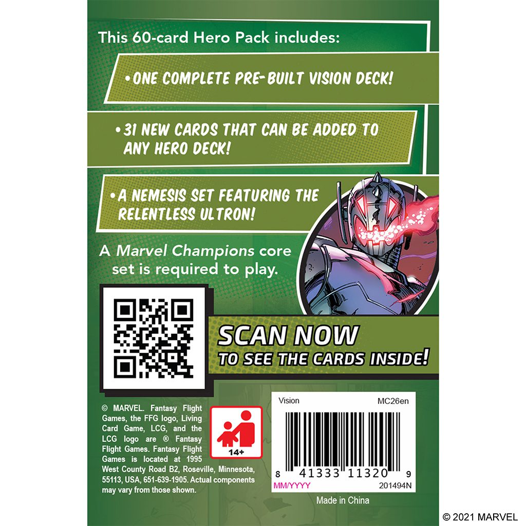 Marvel Champions LCG - Vision - Image 3