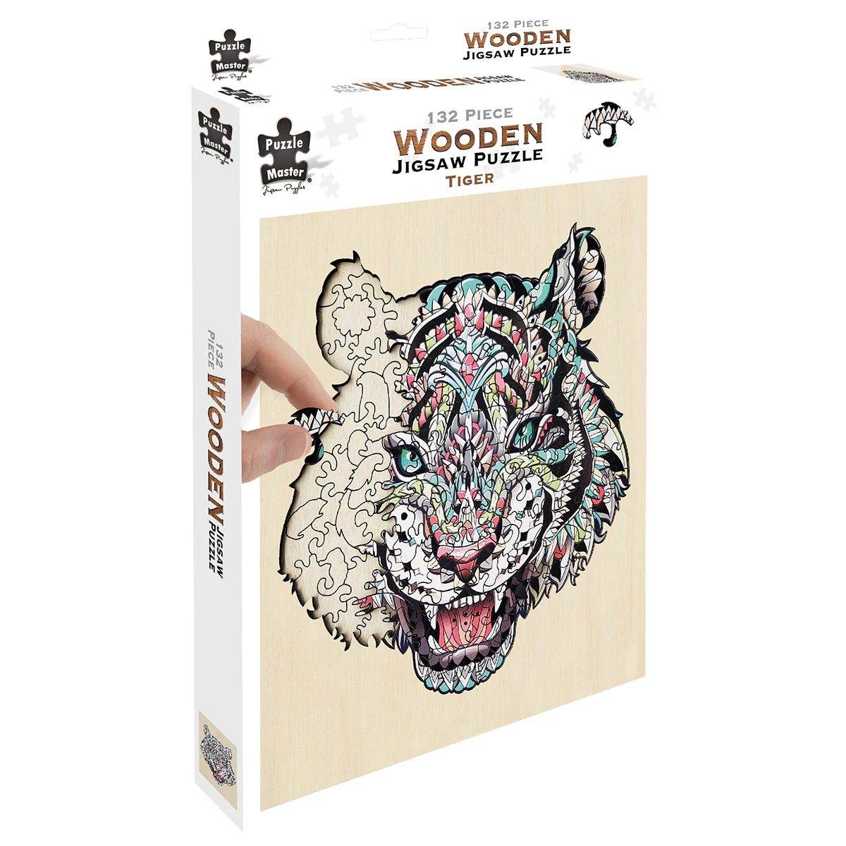 Tiger - Wooden Jigsaw - 132pc