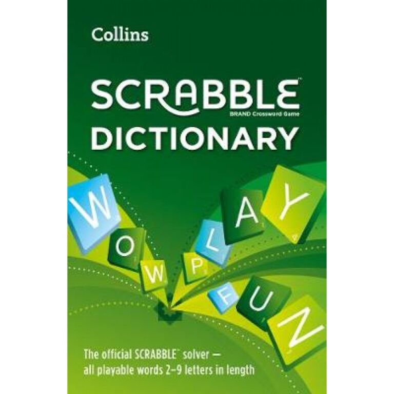 Scrabble Dictionary Soft Cover Mind Games