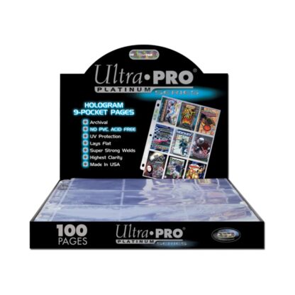 UltraPro - Nine (9) Pocket Pages - Sheets (Full Box)