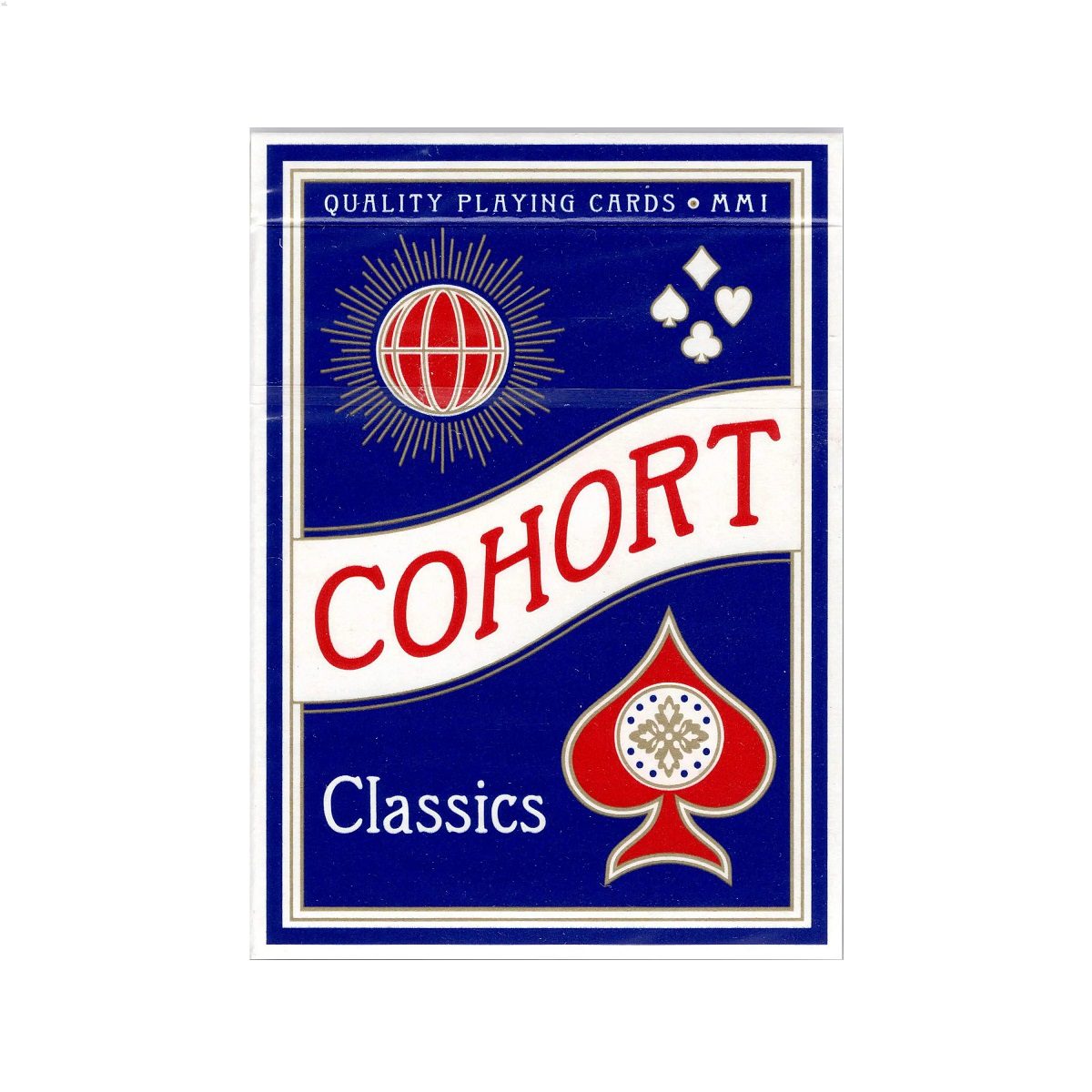Cohort Playing Cards - Blue (Trick Deck)