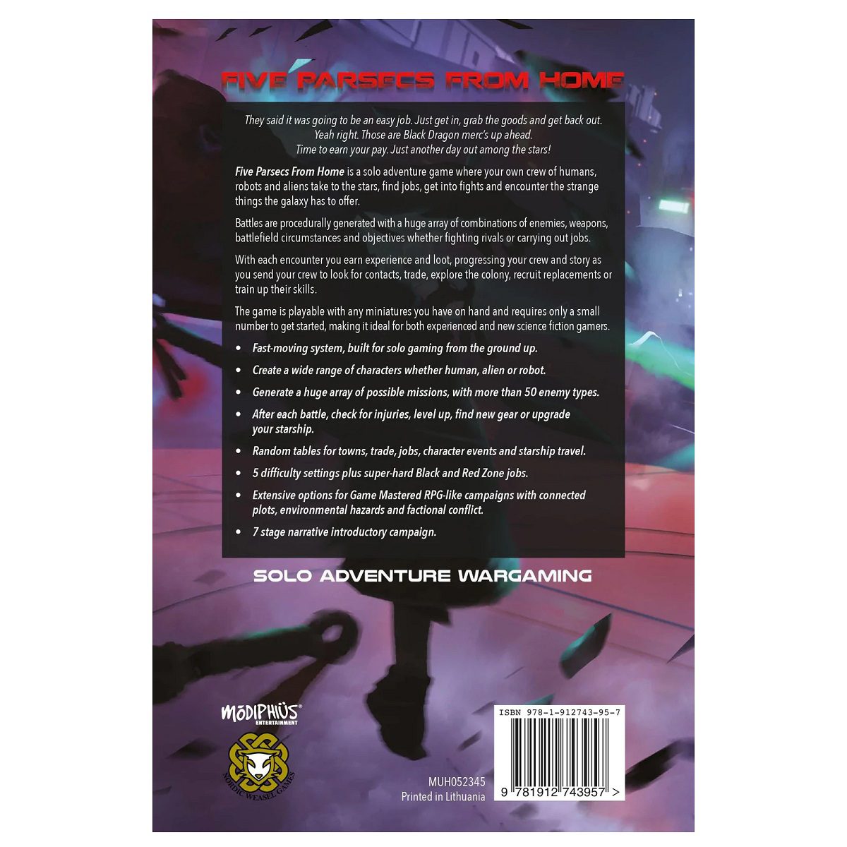 Five Parsecs From Home RPG Solo Adventure - Image 2