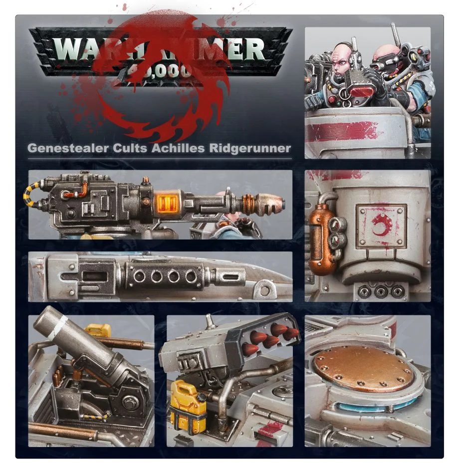 51-61 Genestealer Cults Achilles Ridgerunner - Image 7