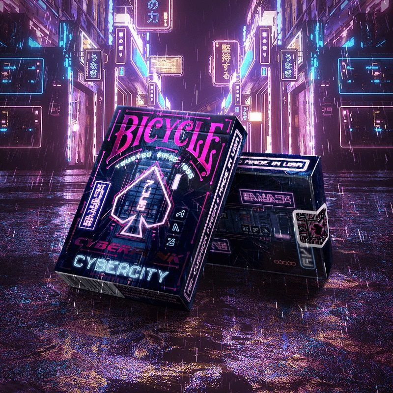 Playing Cards - Single - Cybercity (Bicycle) - Image 3
