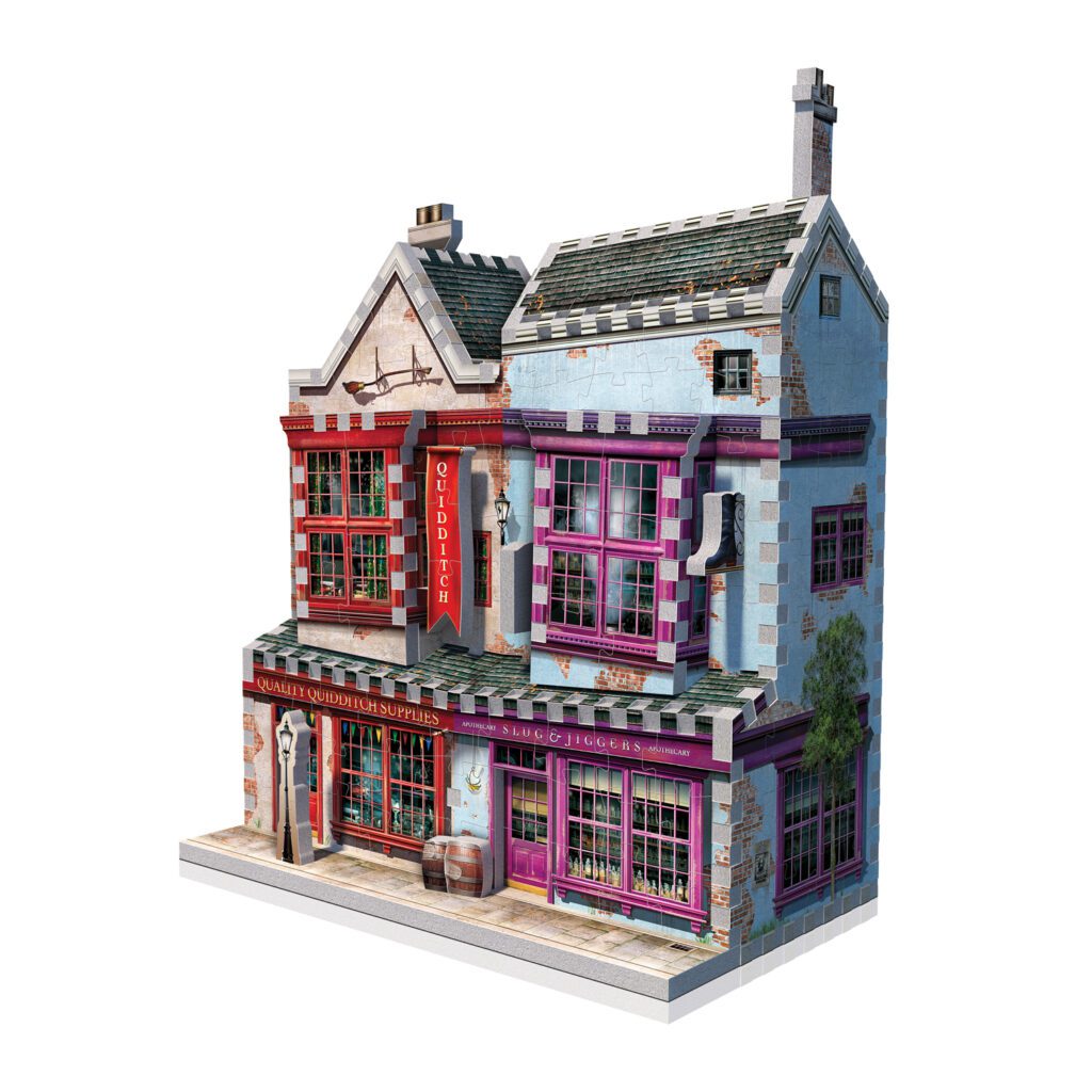 Puzzle 3D Wrebbit De Quidditch Supplies & Slug & Jiggers (305 Piezas) – Colección Diagon Alley De Harry Potter, 14+ Años