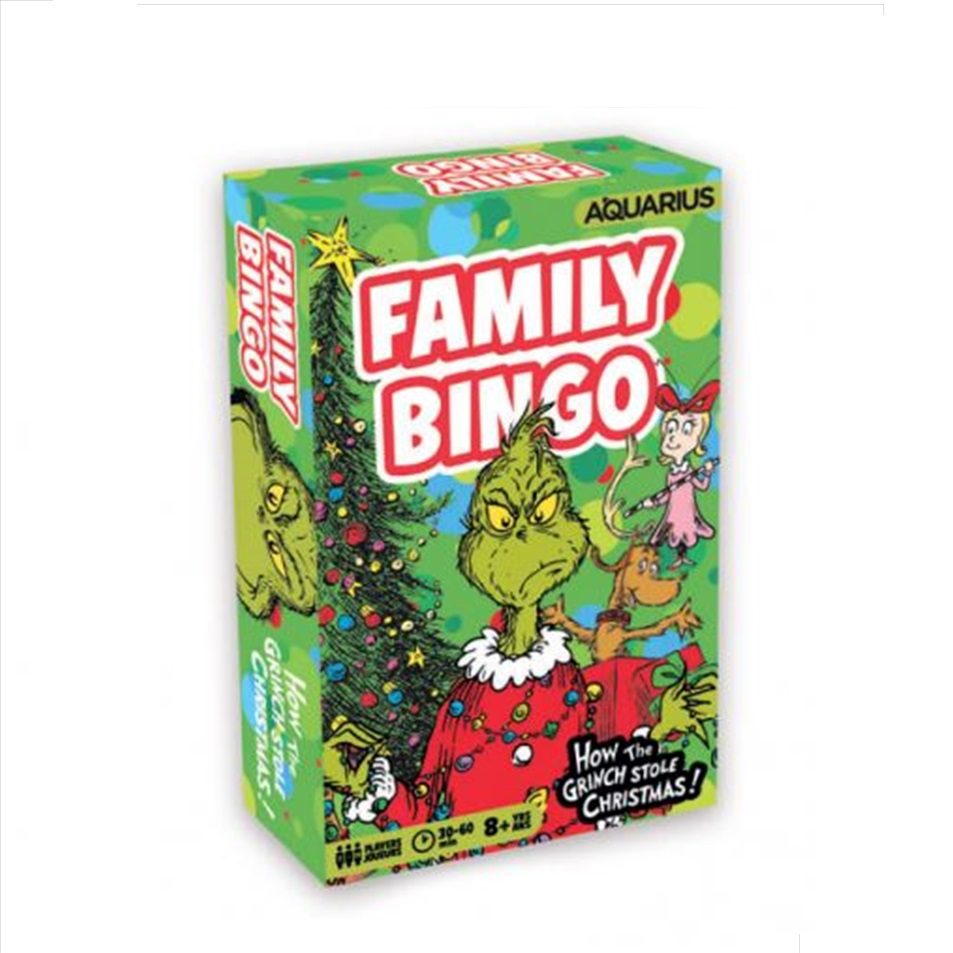 The Grinch Family Bingo