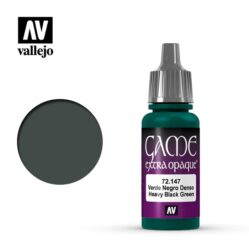 Vallejo Game Colour - Extra Opaque Heavy Black Green 17ml