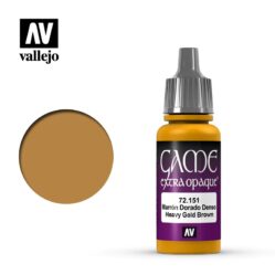 Vallejo Game Colour - Extra Opaque Heavy Gold Brown 17ml