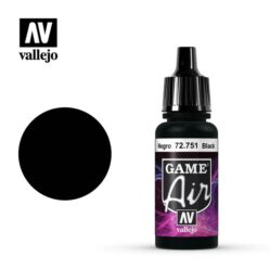 Vallejo Game Air - Black 17ml