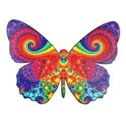 Brilliant Butterfly - Wooden Jigsaw Puzzle - 167pc