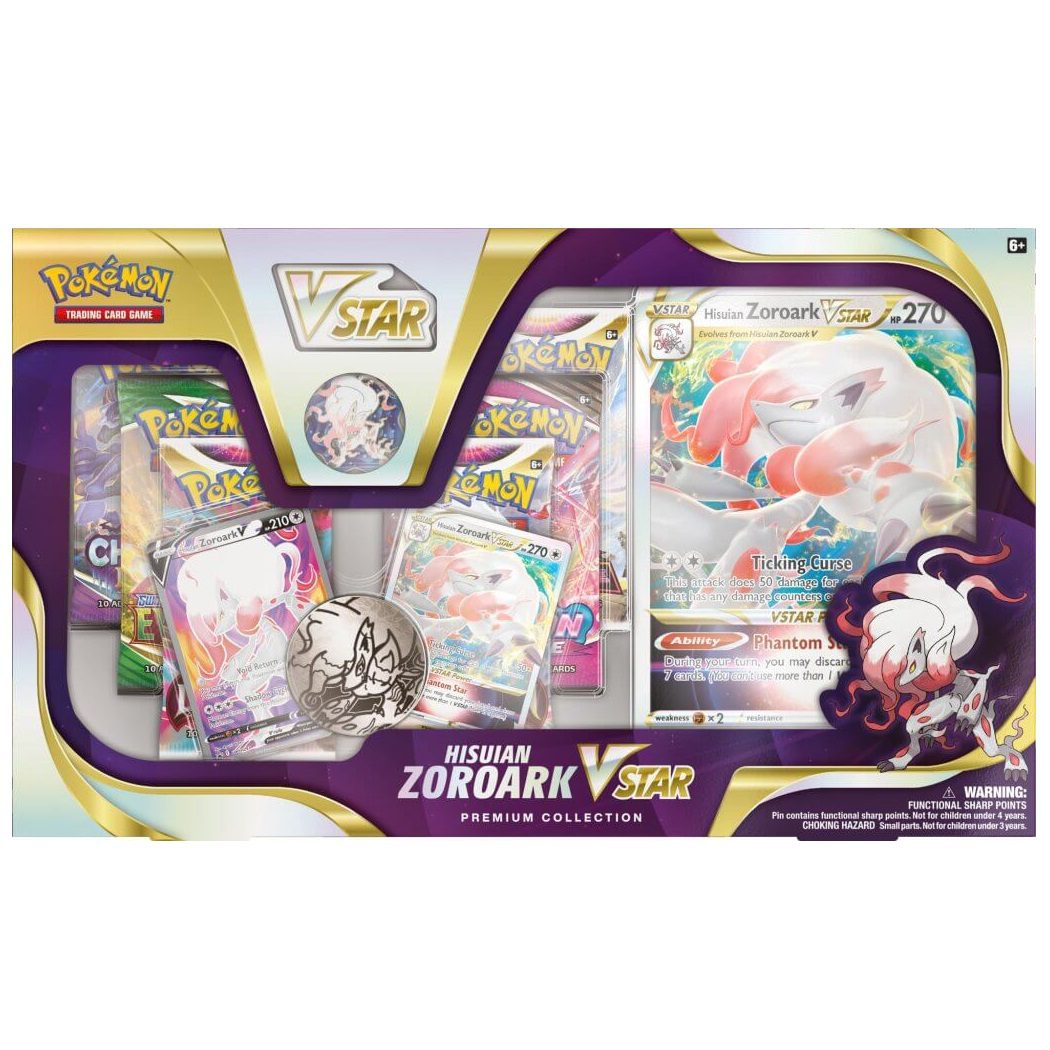 Pokemon Zoroark VSTAR Premium Collection Box Mind Games