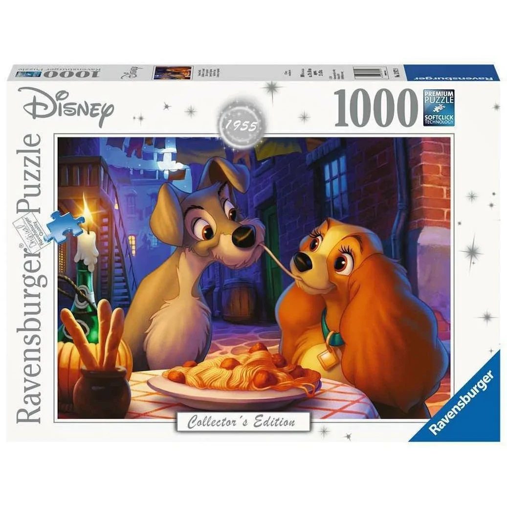 Disney Lady and Tramp Moments 1000pc