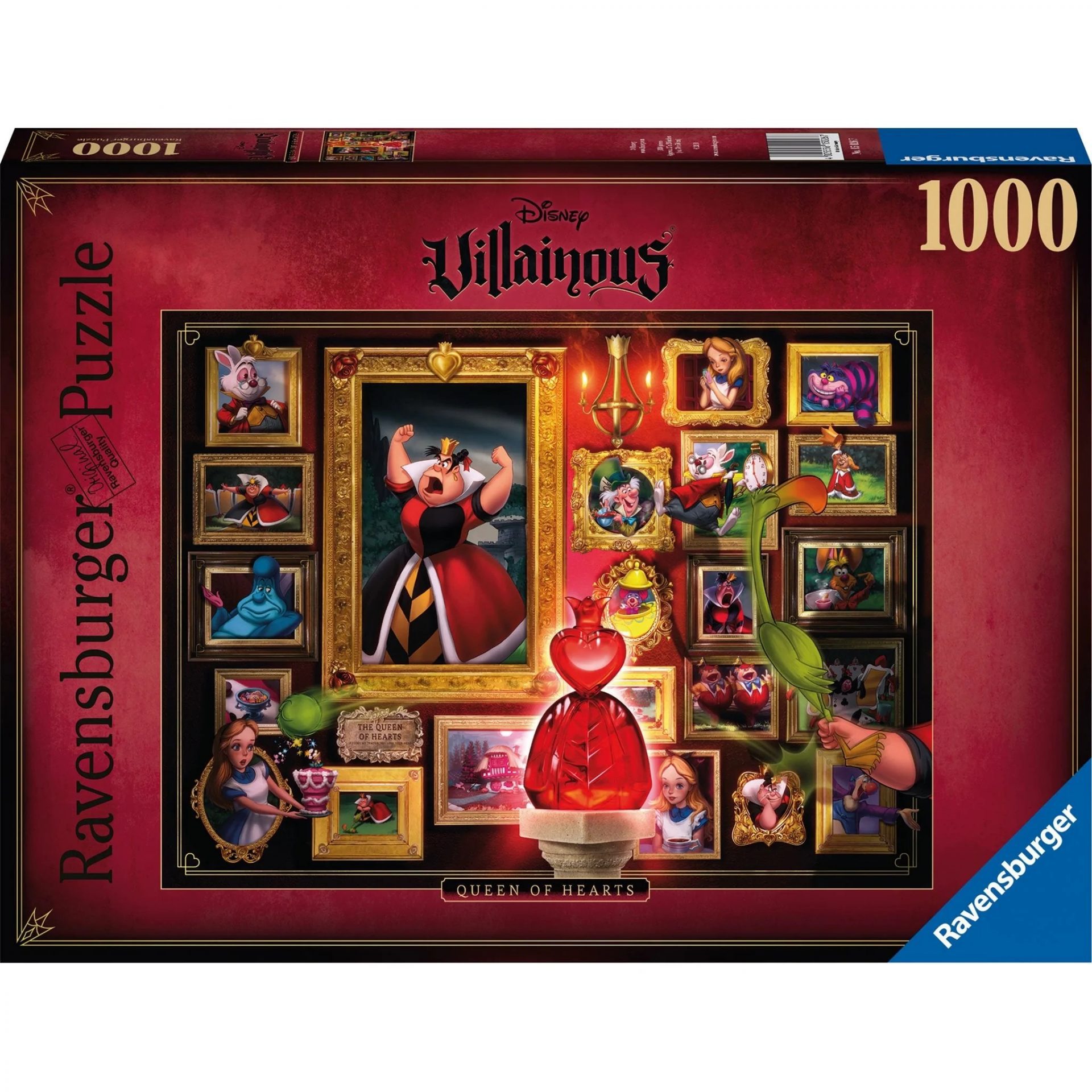 Villainous - Queen of Hearts - 1000pc