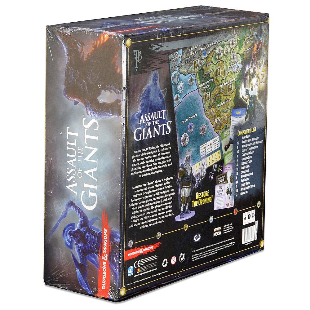 D&D - Assault of the Giants Boardgame (Standard Edition) - Image 4