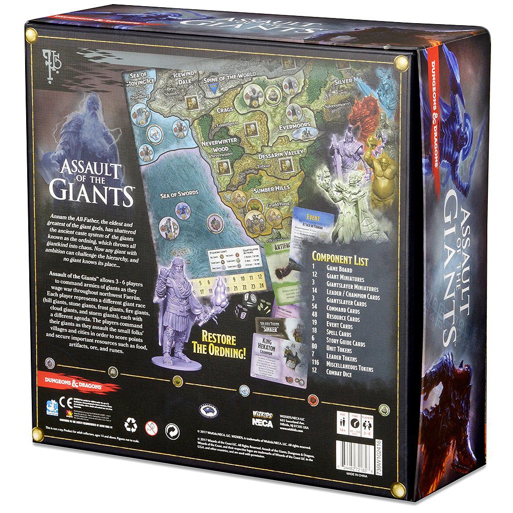 D&D - Assault of the Giants Boardgame (Standard Edition) - Image 3