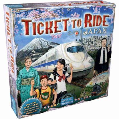 Ticket to Ride - Japan & Italy Expansion Map