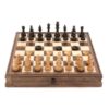 Compendium - 2 in 1 - Dal Rossi - 15in Chess with Checkers in Drawer - Image 2