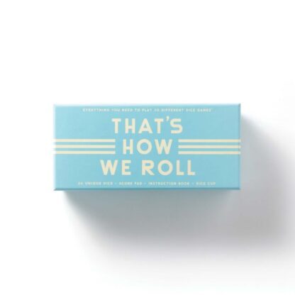 Brass Monkey Set Completo Di Dadi 'That's How We Roll' – 27 Dadi Unici, Coppa, 30 Giochi