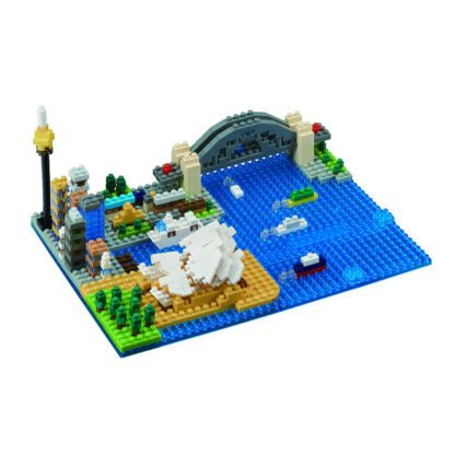 Nanoblock Sydney Harbour Scene - Image 2