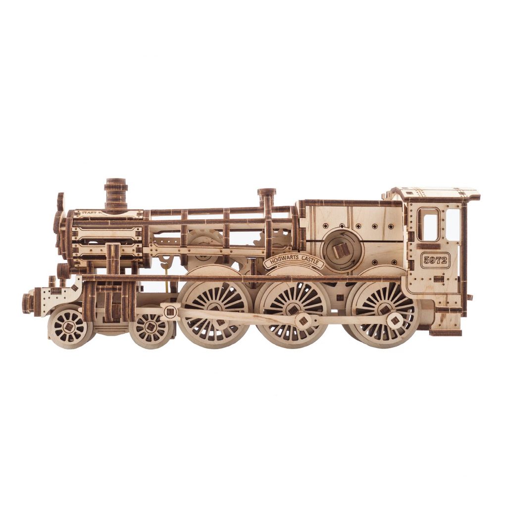 UGEARS Harry Potter Hogwarts Express Train en Bois à Construire - 3D Puzzle maquette en bois à