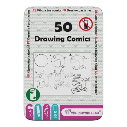 Magnetic 50 Drawing Comics (Purple Cow)