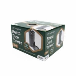 Resin Dice Tower - Grey (LPG)