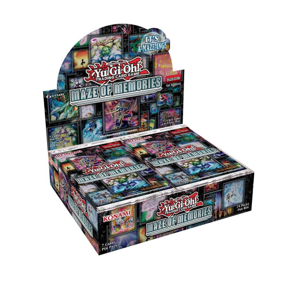 YuGiOh Maze Of Memories Booster Box Mind Games