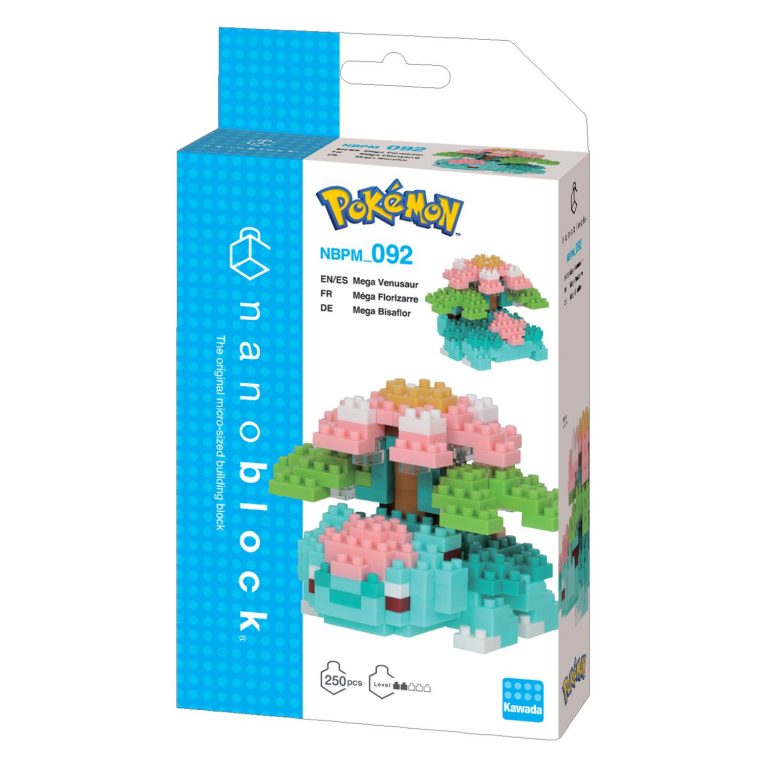 nanoblock - Pokémon - Bulbasaur, Pokémon Series Building Kit nanoblock - Pokémon - Bulbasaur, Pokémon Series Building Kit