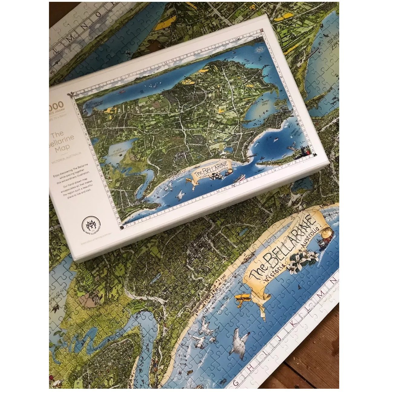 Ballarine Map 1000pc - Image 8