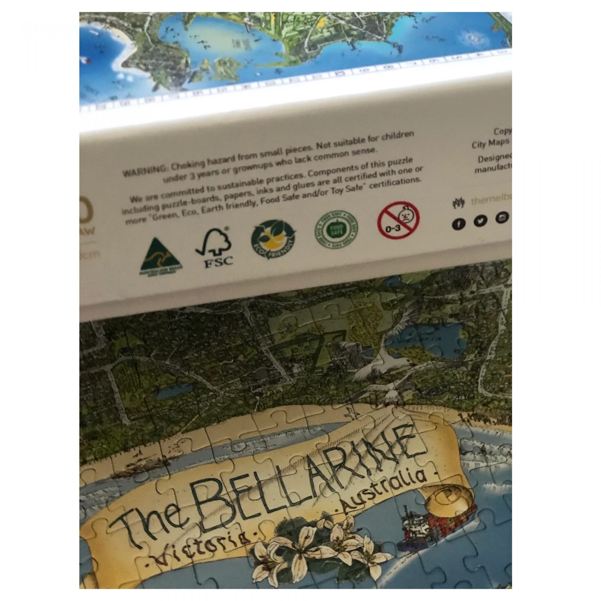 Ballarine Map 1000pc - Image 7