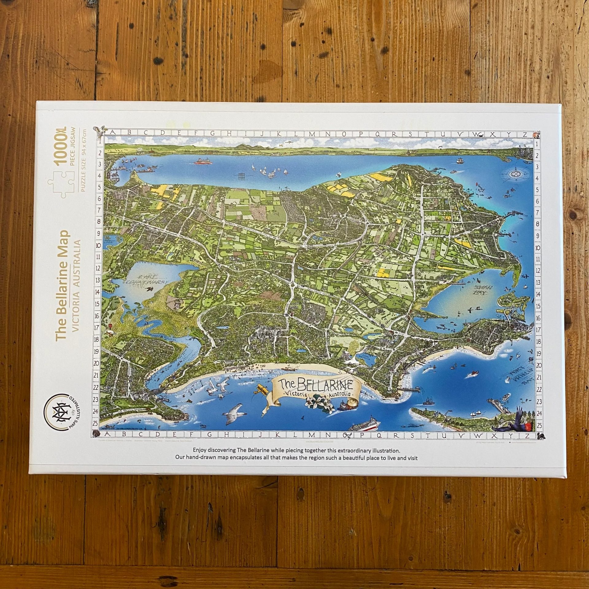 Ballarine Map 1000pc