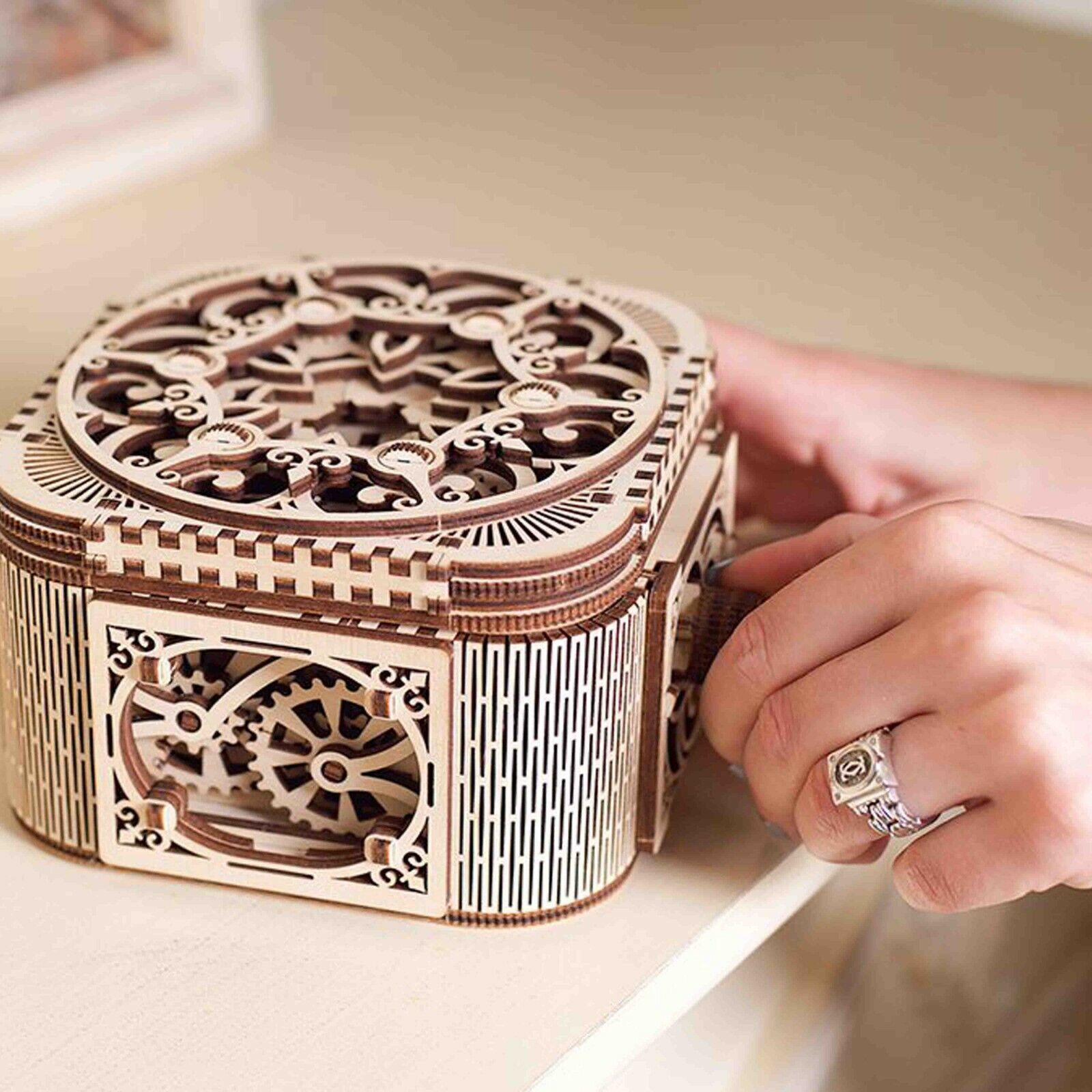 UGears - Treasure Box - Image 7