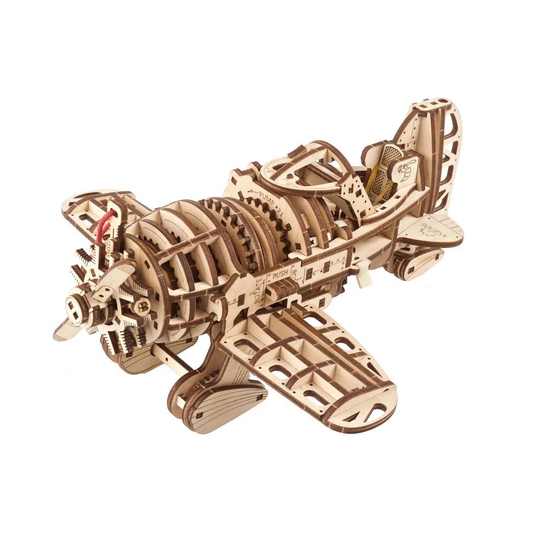 Ugears - Mad Hornet Airplane - Image 3