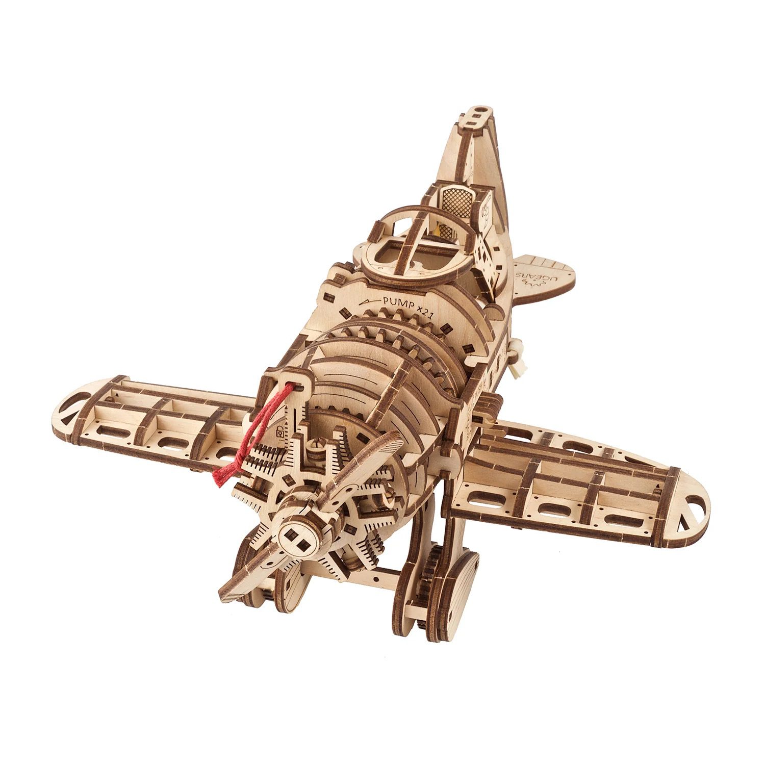Ugears - Mad Hornet Airplane - Image 5