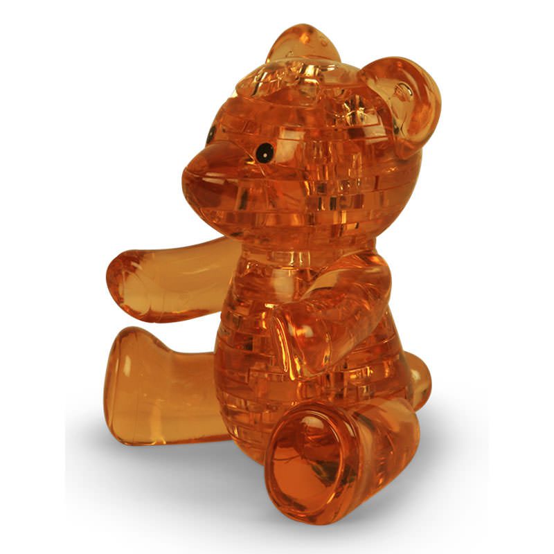 Crystal Puzzle - Brown Teddy Bear - 41pc - Image 4
