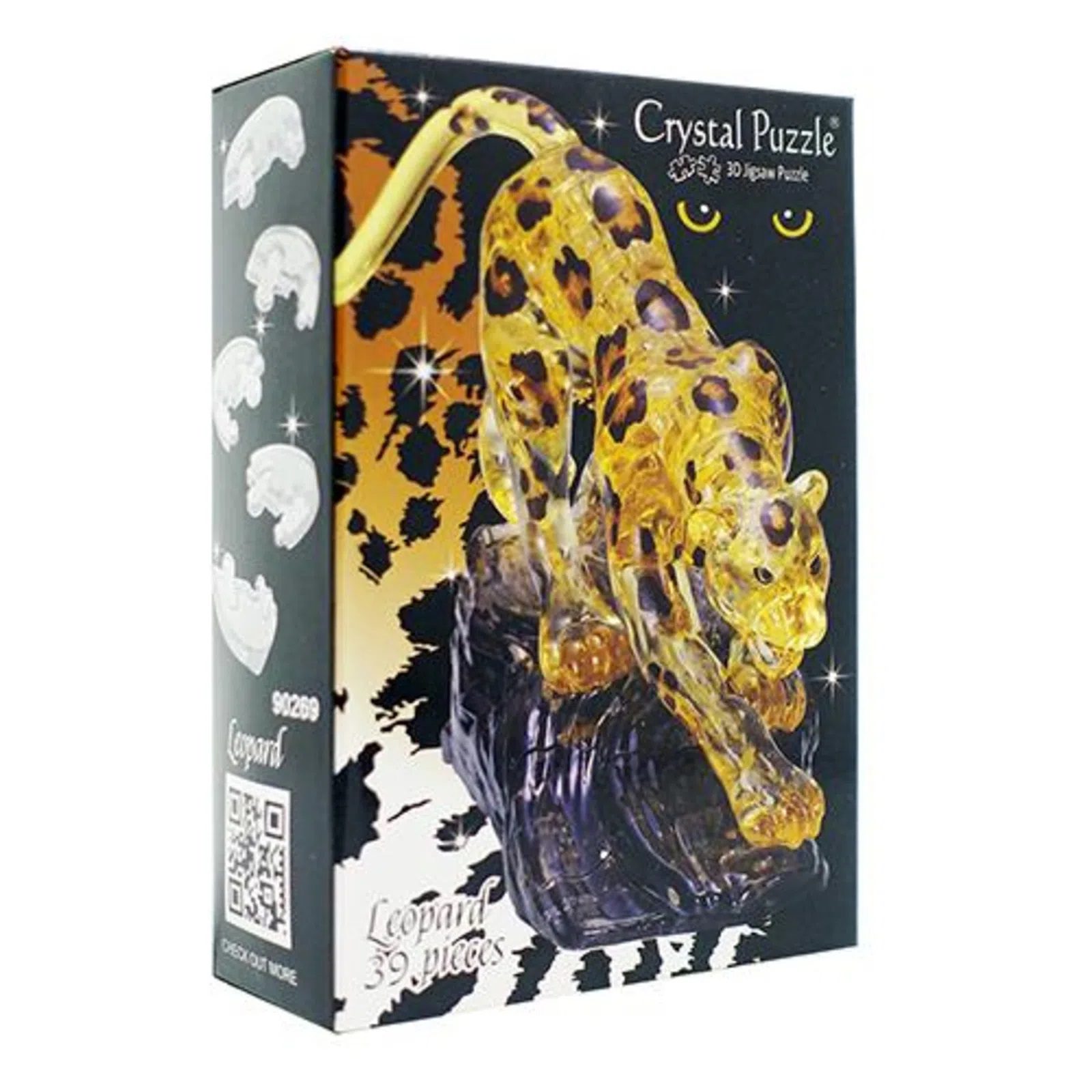 Crystal Puzzle Leopard 39pc Mind Games
