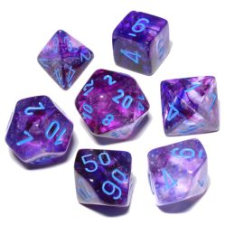 Dice Set - 4-20 - Nebula Nocturnal / Blue