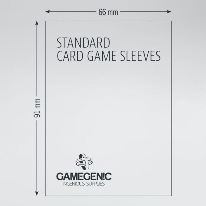 Gamegenic Prime Board Game Sleeves Value Pack - Standard Size (66mm x 91mm) (200 Sleeves per Pack) - Image 3