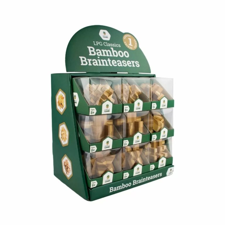 3D Bamboo Brainteaser - Series 1 (LPG) - Mind Games