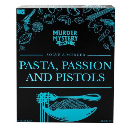 Murder Mystery Party Pasta, Passion and Pistols