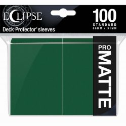 Deck Protectors - Standard Pro-Matte Eclipse (100) - Forest Green