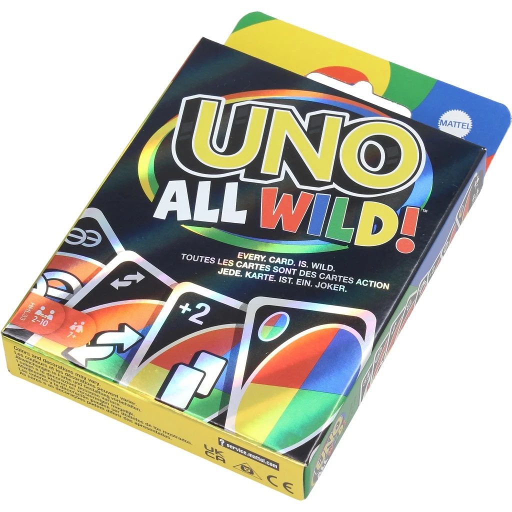 Mattel Card Games - The Classic Game Uno: Upgraded Version - Giant Cards  And Dry Eraser Wild Card : Target