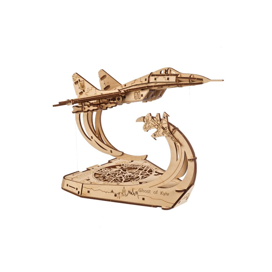 UGears - The Ghost of Kyiv Ukrainian Fighter - Image 6