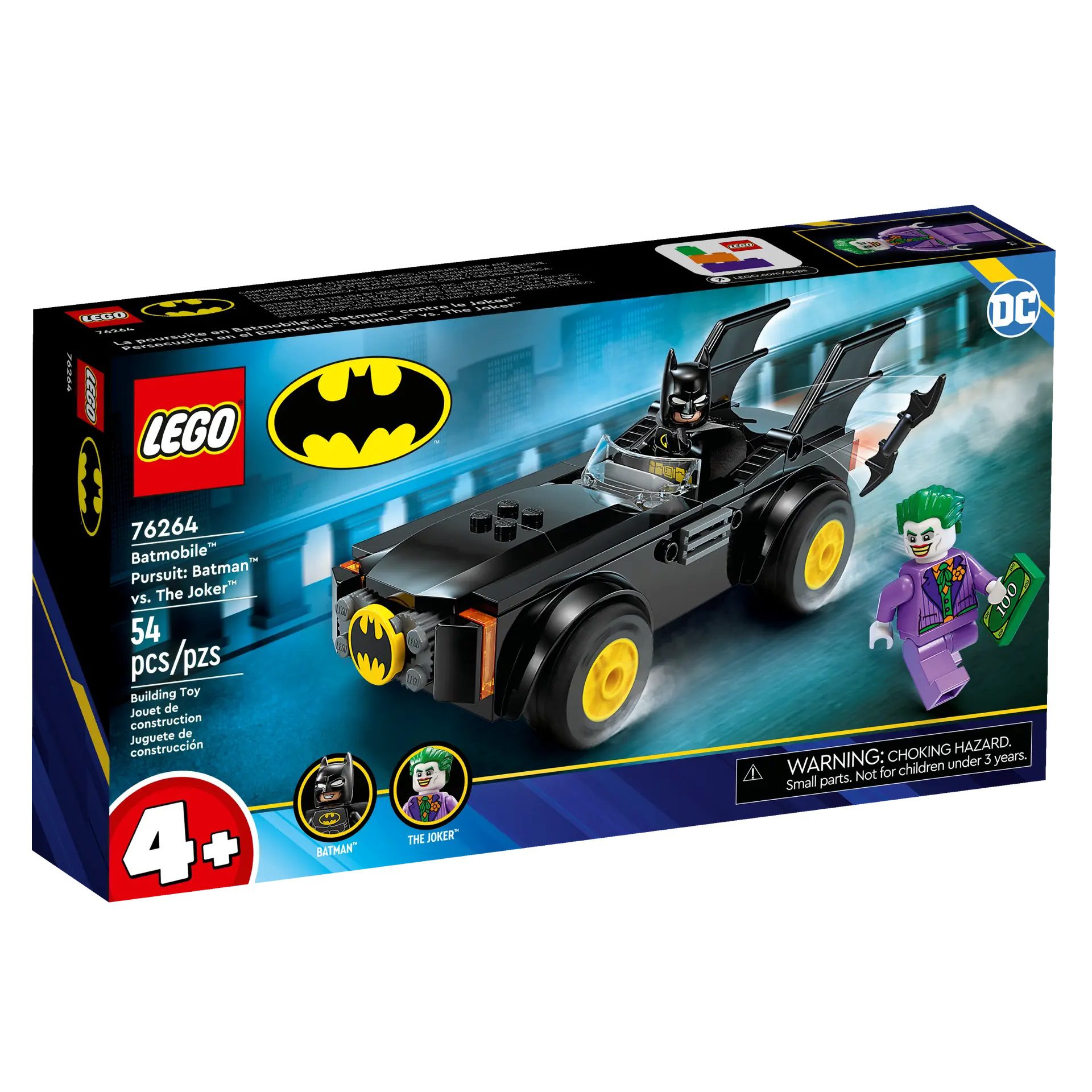 DC - Batmobile Pursuit: Batman vs. The Joker