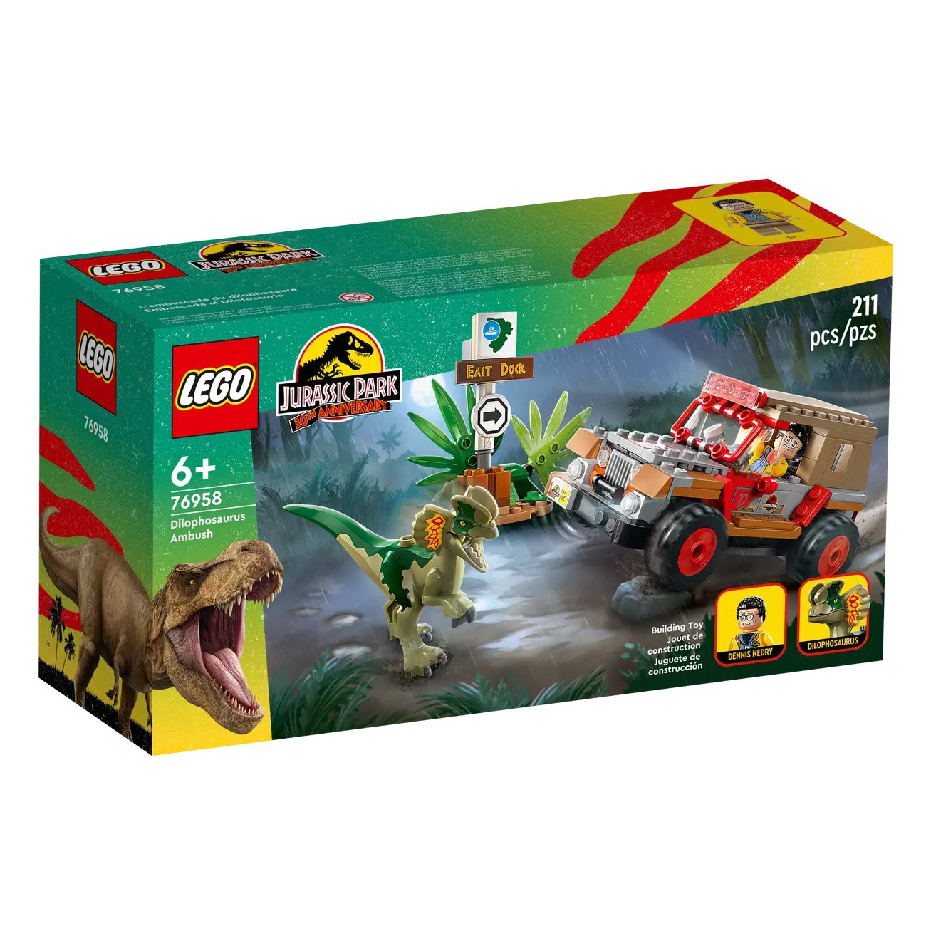 Jurassic World - Dilophosaurus Ambush